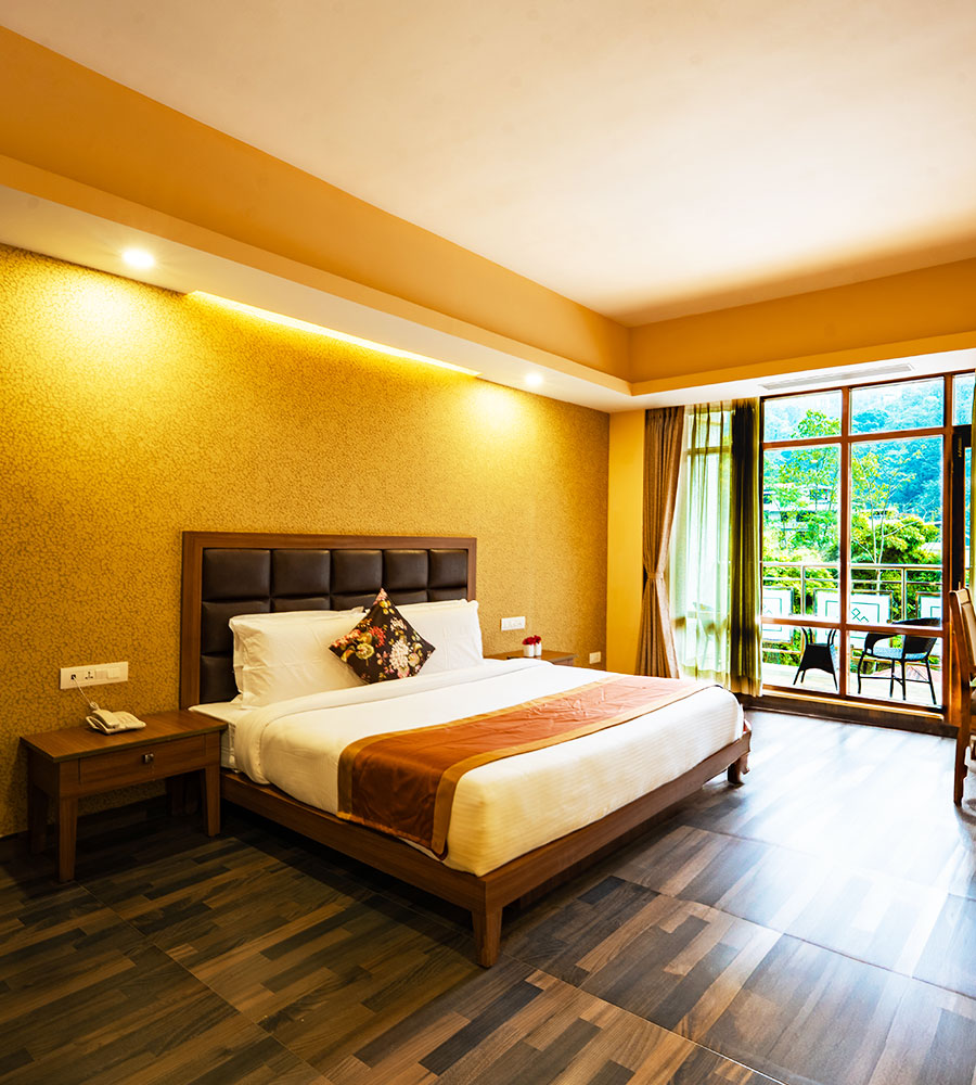Premium Room with Valley View Balcony